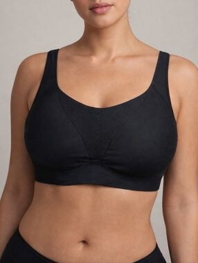 Lulu Lemon Black Sports Comfort Bra - Women Intimates